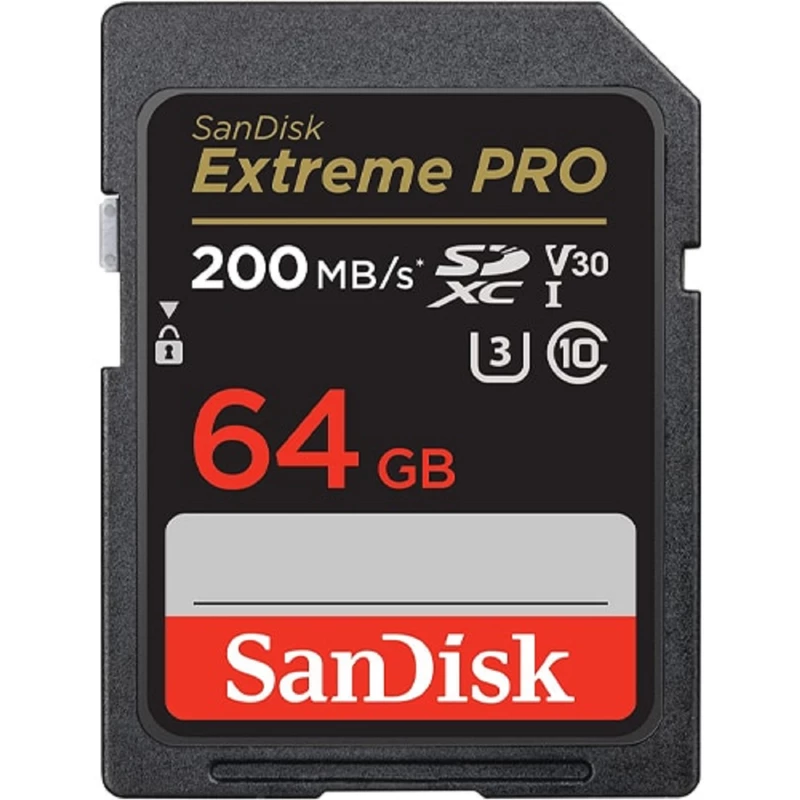 کارت حافظه SDXC سن دیسک مدل Extreme Pro V30 ظرفیت 64 گیگابایت